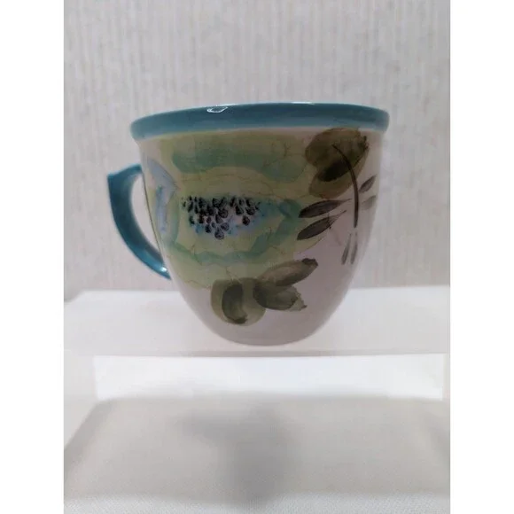 Large Pioneer Woman Floral Coffee Tea Mug Cups Lot Of Two - Picture 3 of 6